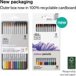 Winsor & Newton Studio Collection Artist Pencils, Color Pencils, Set of 12 - Image 2